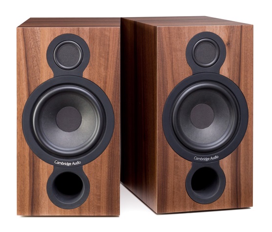 Cambridge Aero2 Stand-mount speakers (walnut)(pair) - Click Image to Close